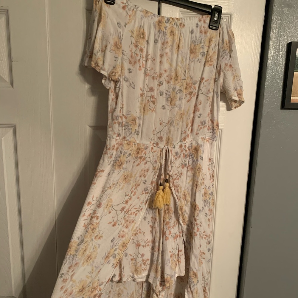 High low romper